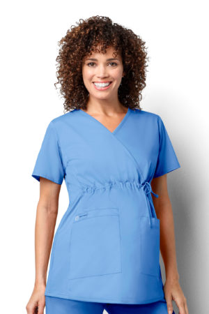 Asco lino egipcio Top Femenino (Premamá) – My Medical Uniform